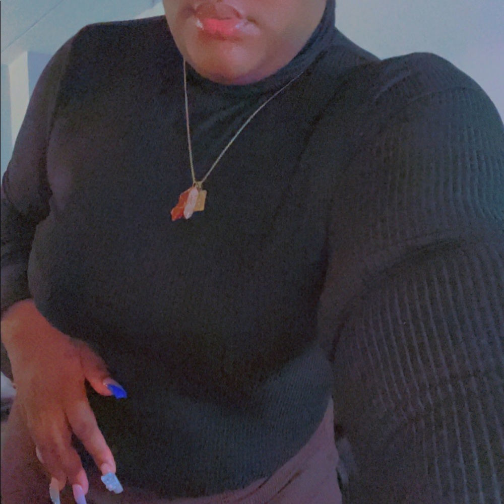 Turtle neck leopard - Picture 2 of 3
